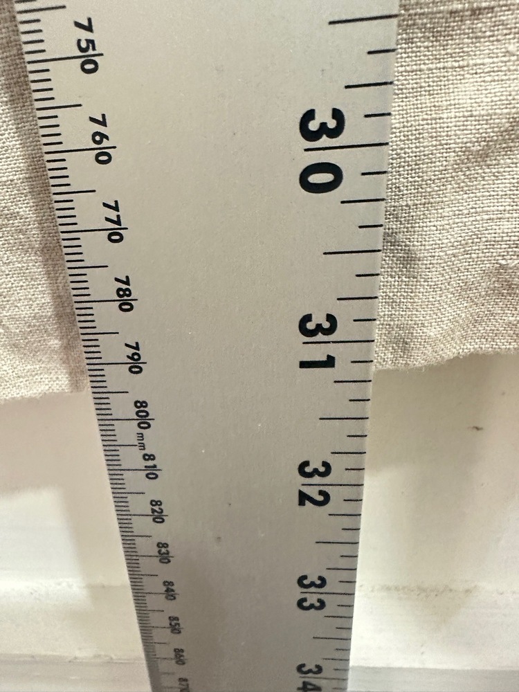 Eileen Fisher Skirt Size XL Beige Tan A-Line Elastic Waistband 100%Organic Linen - Picture 7 of 7